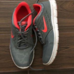Nike Coral and Grey women’s shoes